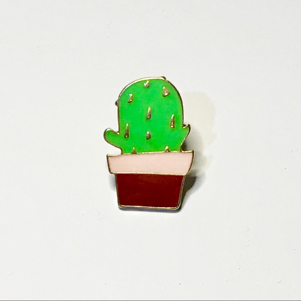 3 Pcs Cactus Brooch Set - Picture 3 of 4
